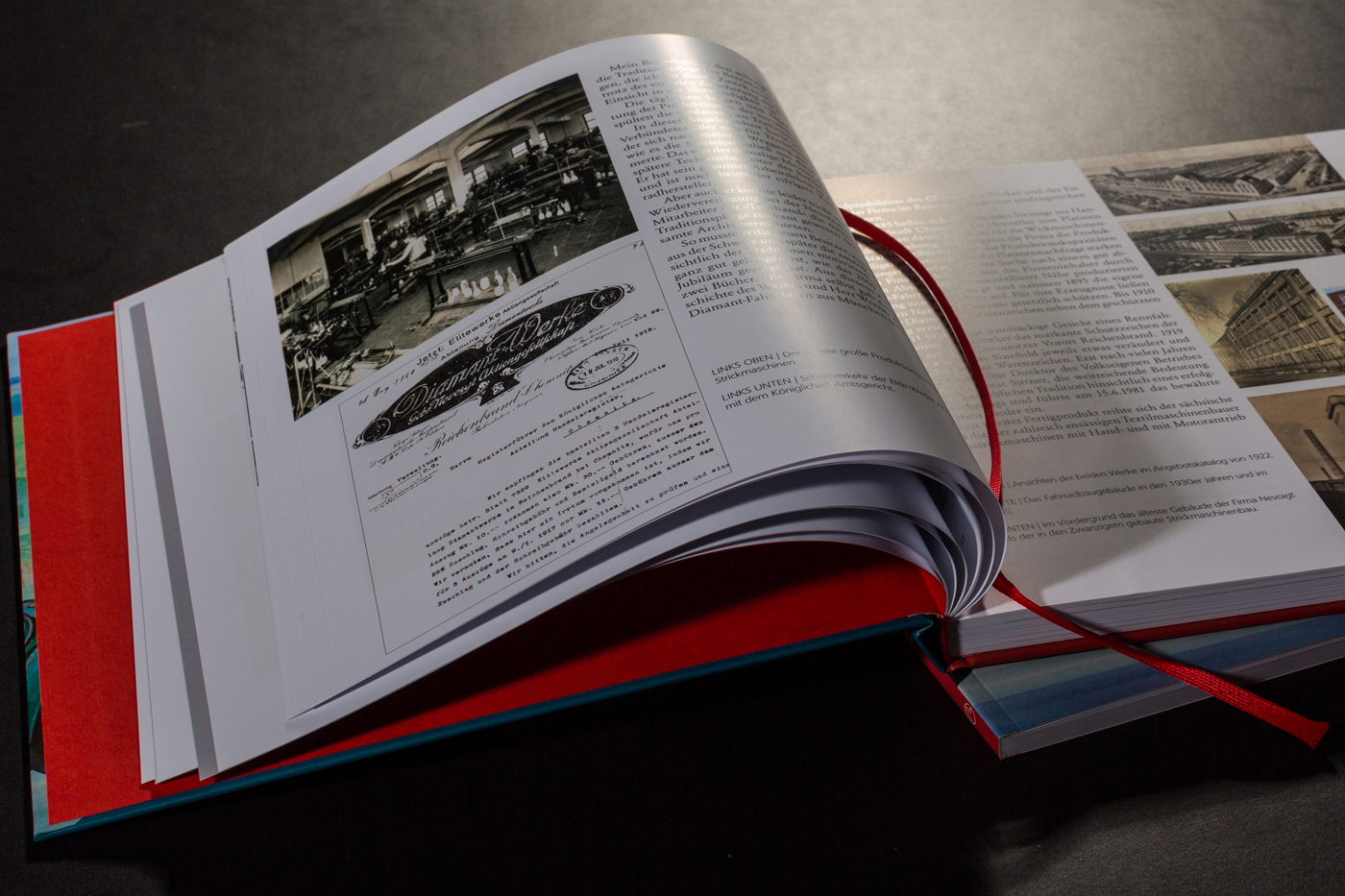 Hardcover mit Fadenheftung