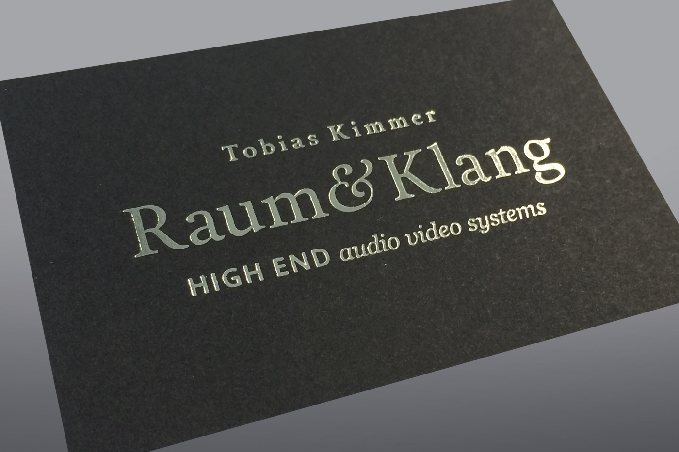 Folienprägung weißgold