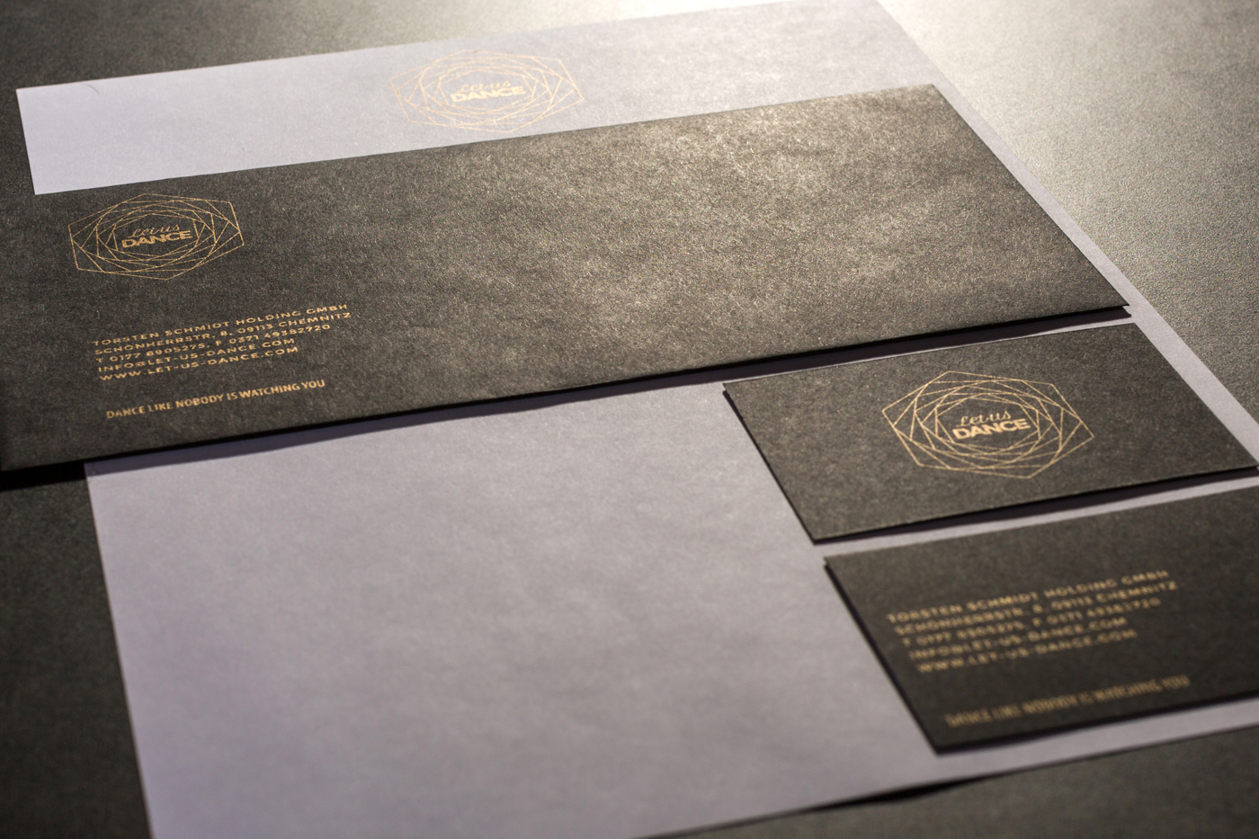 Visitenkarte Briefumschlag