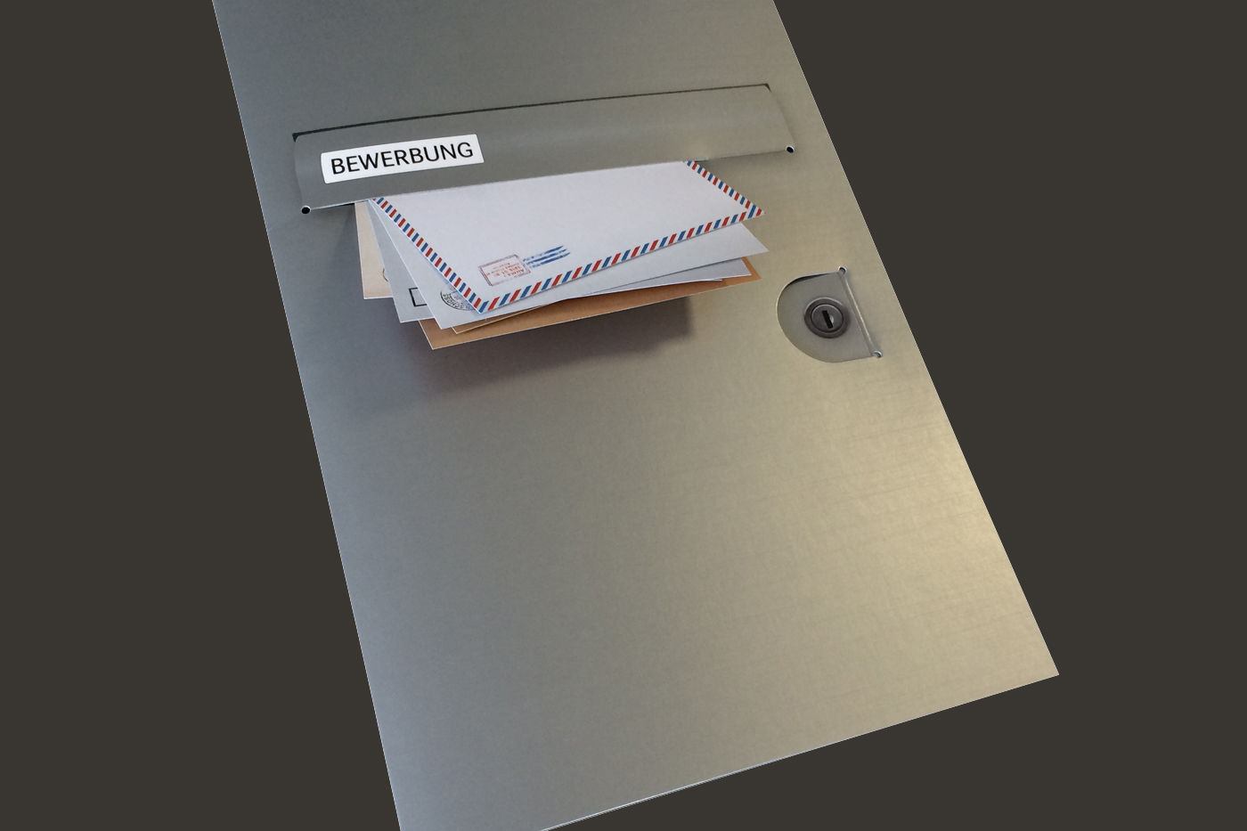 Briefkasten mit Flyern