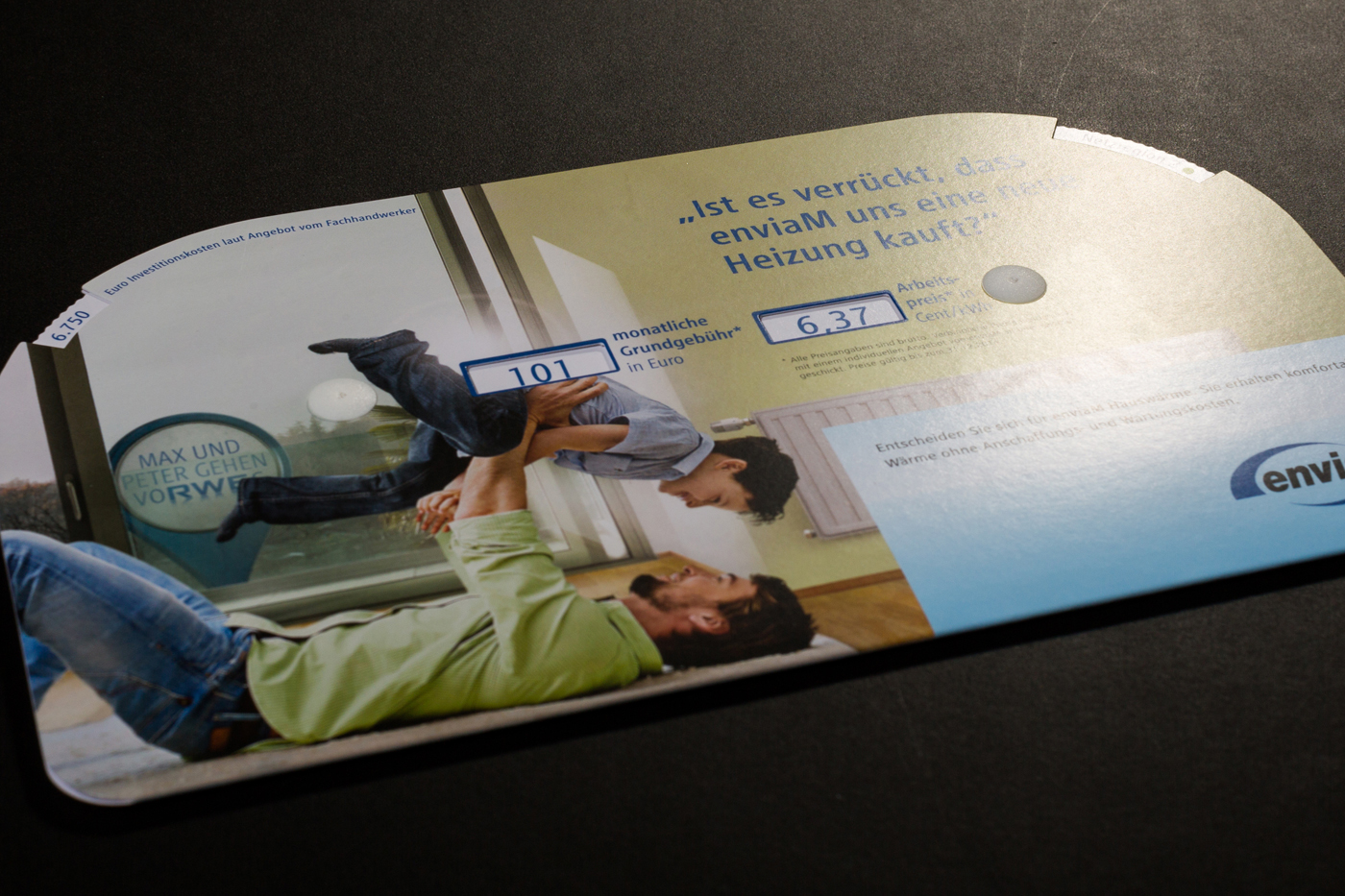 Drehscheibe gestanzt